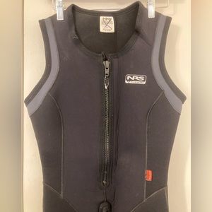 NRS 3.0 Wet Suit Full Length Black Rescue Suit Jet Ski Swim Surf Size Medium